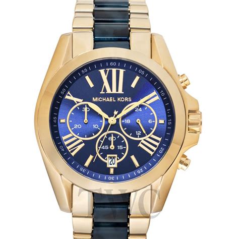 michael kors mk6268|Michael Kors Bradshaw MK6268 Blue Wrist Watch for Men .